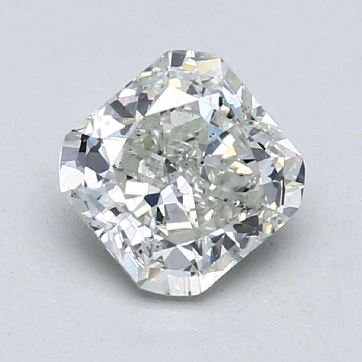 Radiant Fancy Light Green Natural Diamond 1.36ct SI1 loose diamond