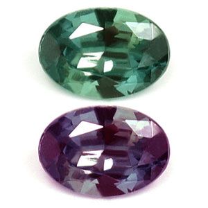 Oval Green Alexandrite 0.14ct loose gemstone