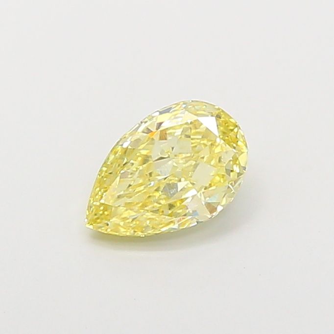Pear Fancy Yellow Lab-grown Diamond 1.02ct VVS2 loose diamond