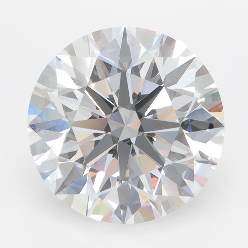 Round Lab-Grown Diamond 3.67ct D FL