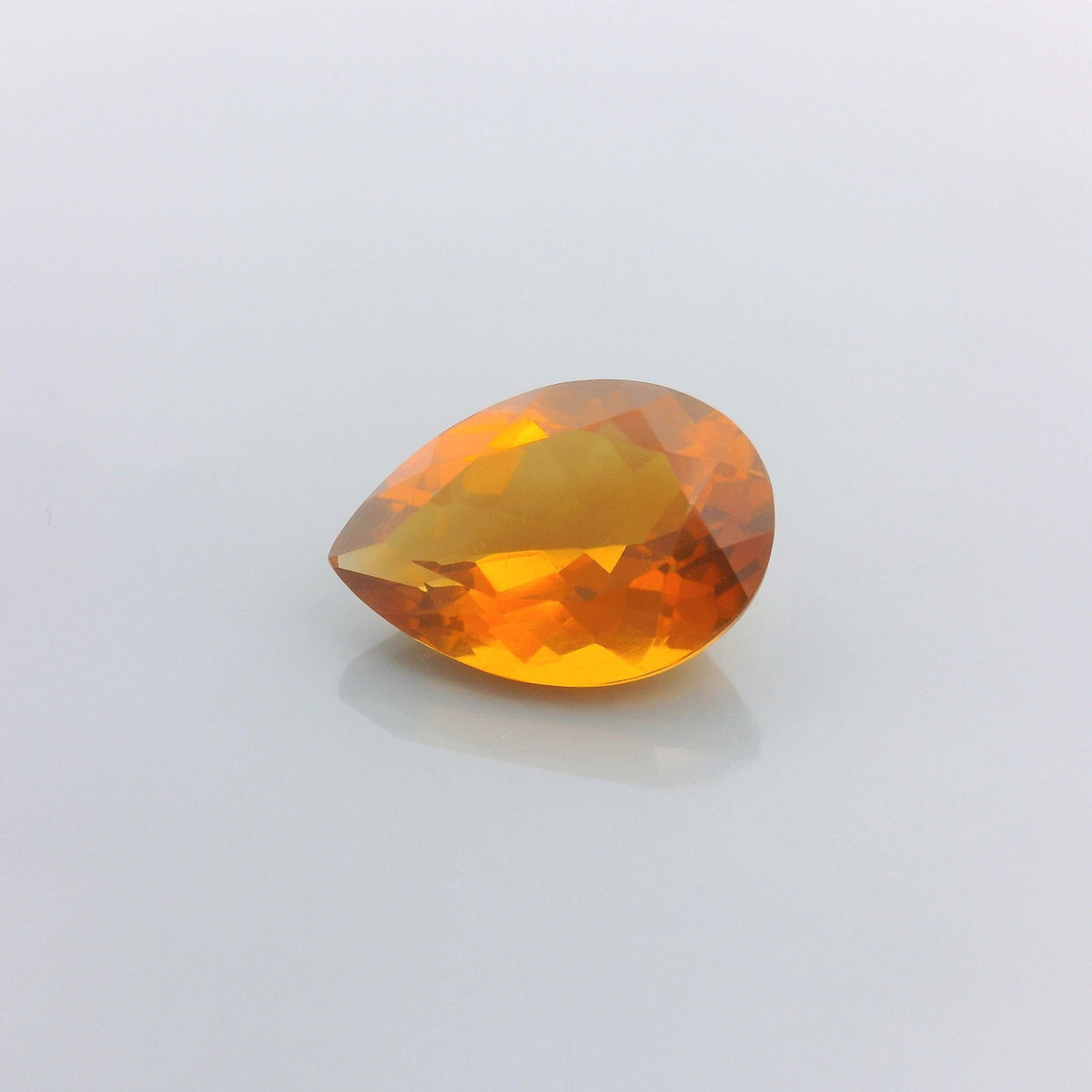 Pear Yellow Citrine 3.77ct loose gemstone