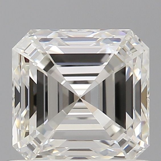 Asscher Natural Diamond 0.91ct H VVS1