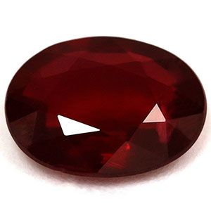 Oval Red Ruby 1.16ct loose gemstone