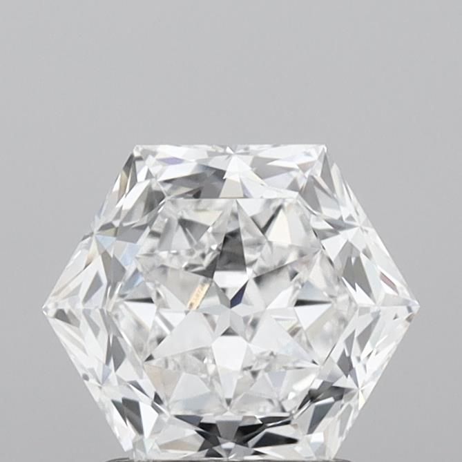 Hexagonal Lab-Grown Diamond 1.55ct D VVS1