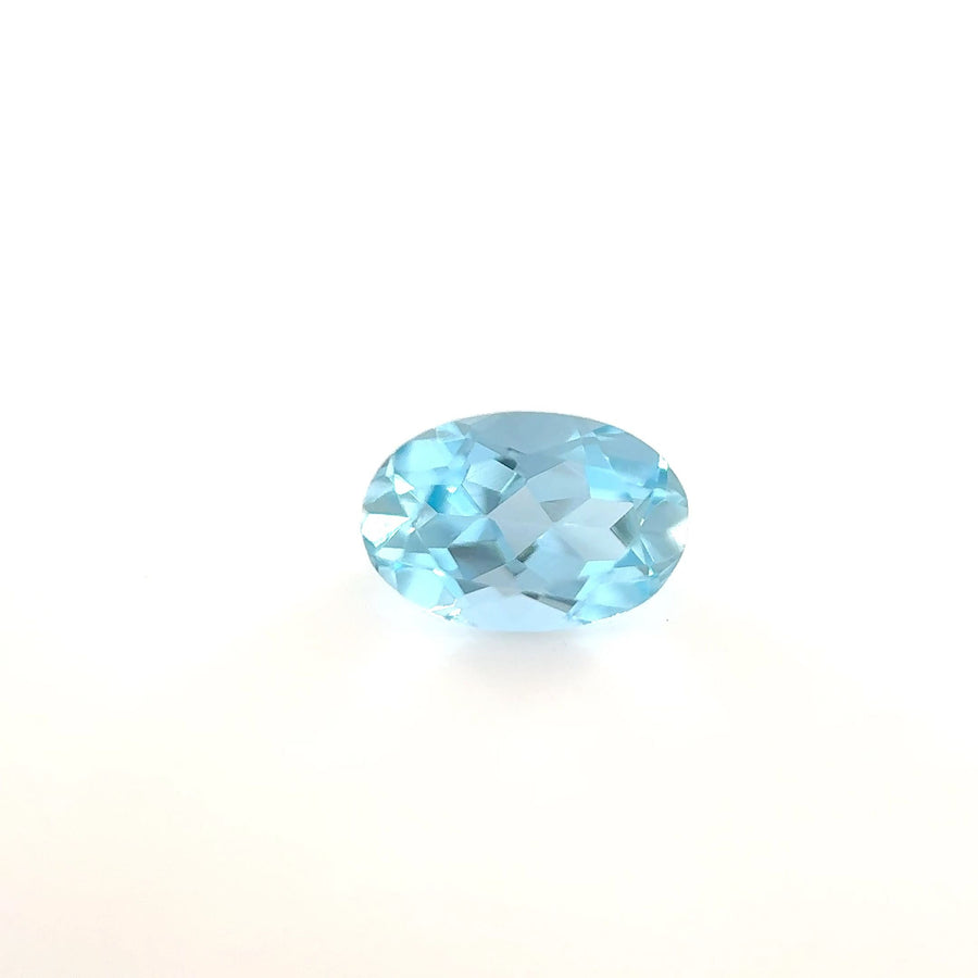 Oval Blue Aquamarine 0.41ct loose gemstone