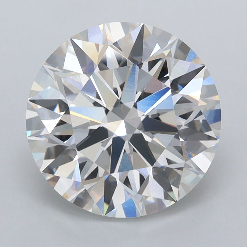 Round Lab-Grown Diamond 3.14ct D FL