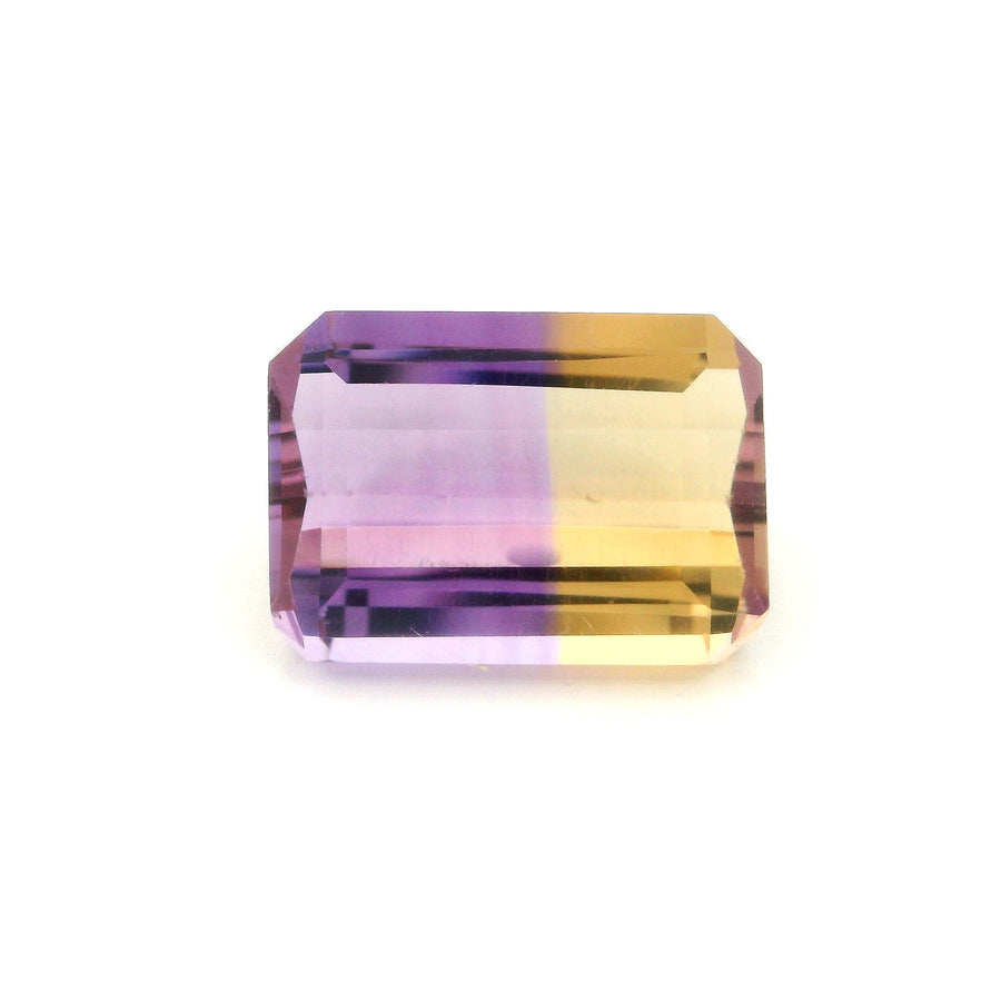 Octagonal Bi_color Ametrine 7.5ct loose gemstone