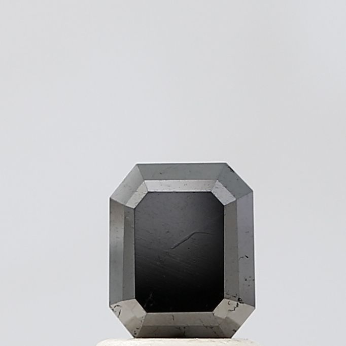 Emerald Black Natural Diamond 1.04ct VS2 loose diamond