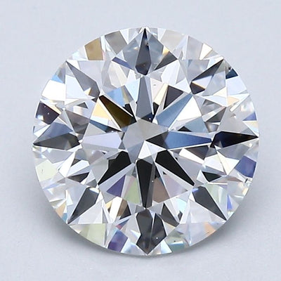 Round Natural Diamond 2.02ct D VS2