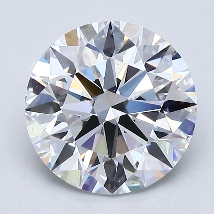 Round Natural Diamond 2.02ct D VS2