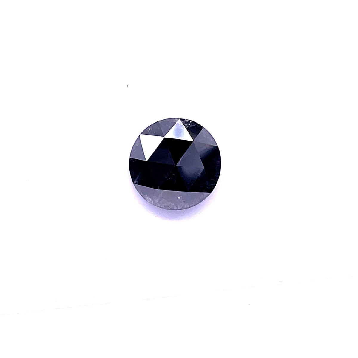 Round Salt And Pepper Natural Diamond 2.83ct loose diamond