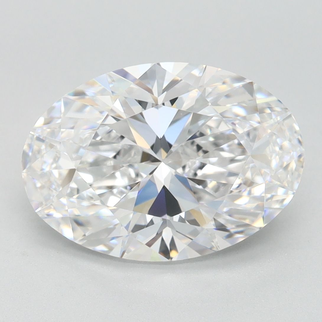 Oval Lab-Grown Diamond 2.94ct D FL