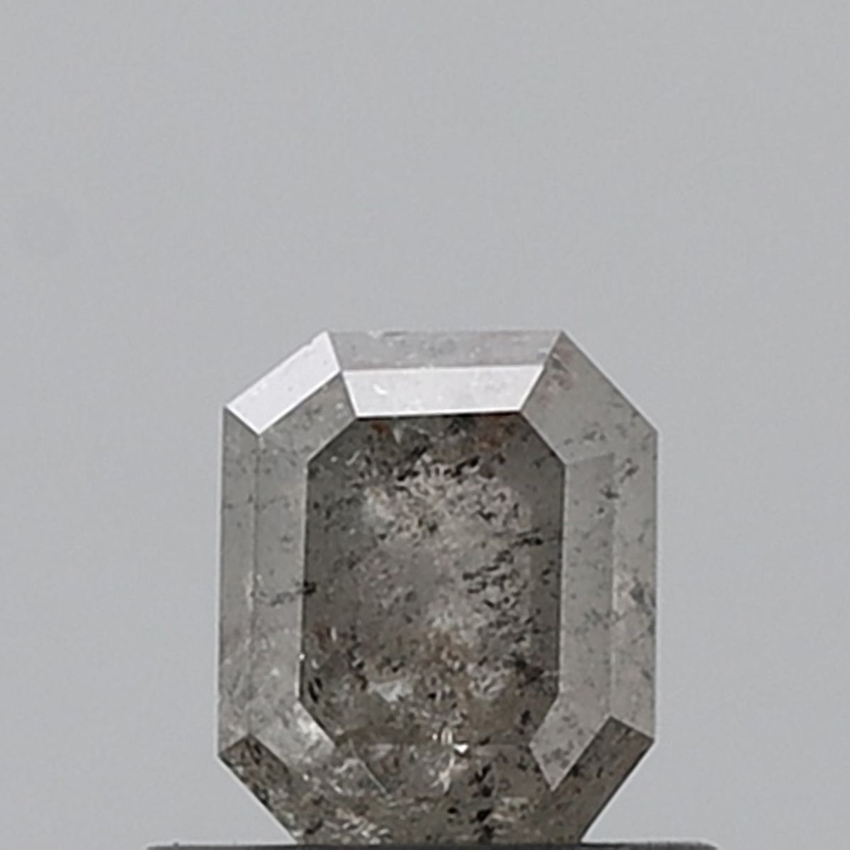 Emerald Salt And Pepper Natural Diamond 0.85ct VVS2 loose diamond