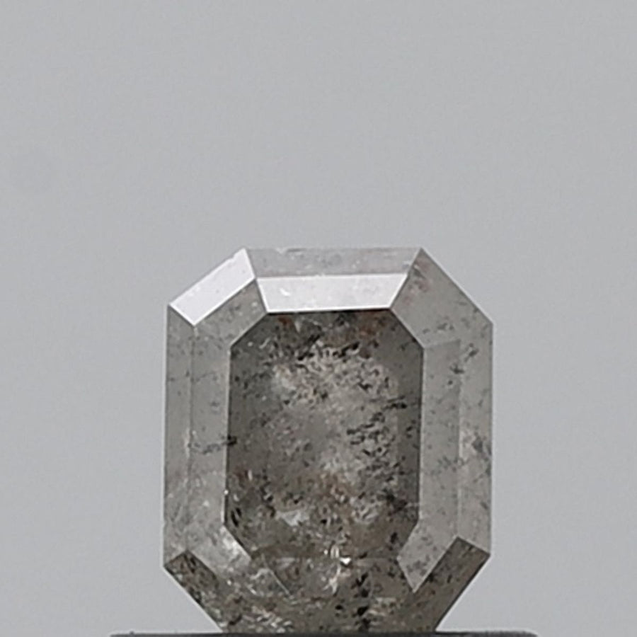 Emerald Salt And Pepper Natural Diamond 0.85ct VVS2 loose diamond