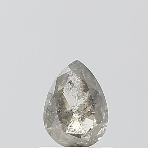 Pear Salt And Pepper Natural Diamond 0.5ct VVS2 loose diamond