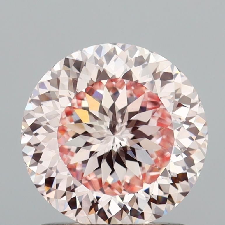 Round Fancy Light Pink Lab-grown Diamond 1.4ct VS1 loose diamond