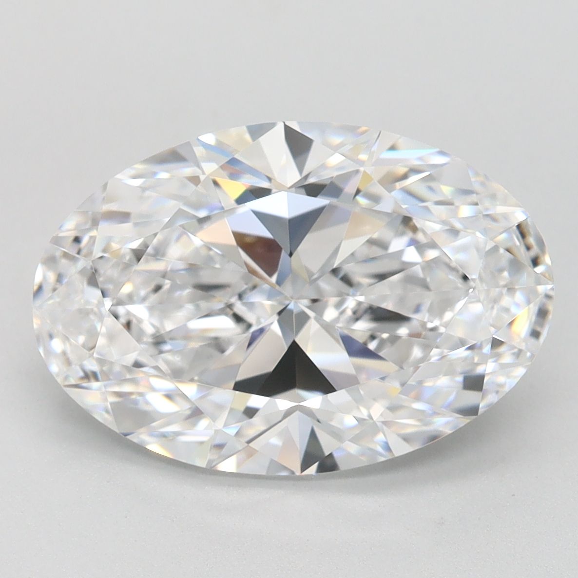 Oval Lab-Grown Diamond 3.55ct D FL
