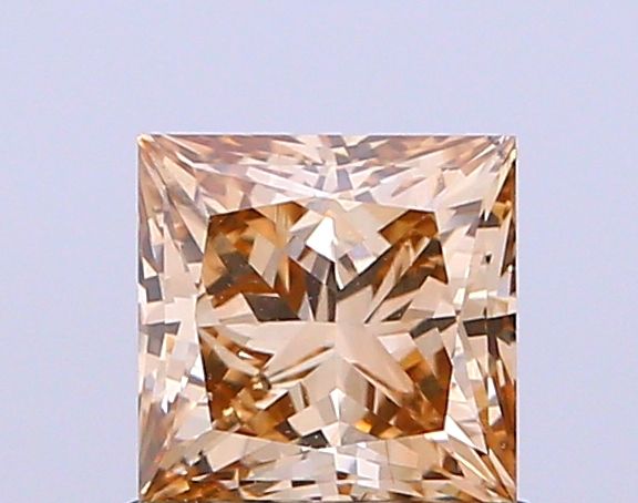 Princess Light Brown Natural Diamond 1.03ct VVS2 loose diamond