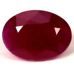Oval Red Ruby 1.89ct loose gemstone