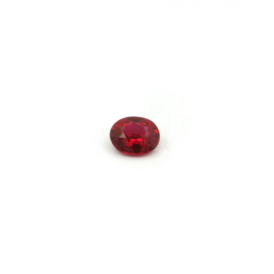 Oval Red Ruby 0.37ct loose gemstone
