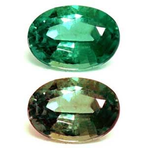 Oval Green Alexandrite 0.15ct loose gemstone