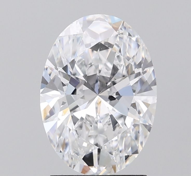 Oval Lab-Grown Diamond 2.04ct D FL