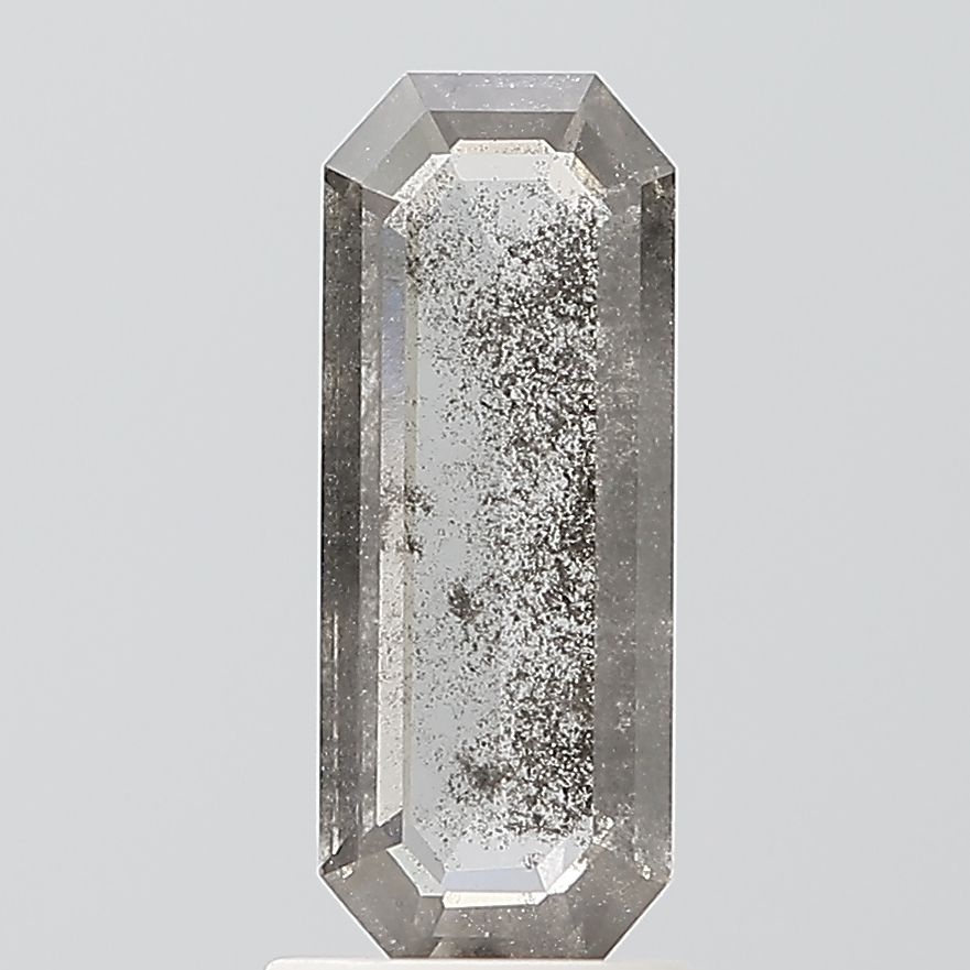 Emerald Salt And Pepper Lab-grown Diamond 1.48ct I2 loose diamond