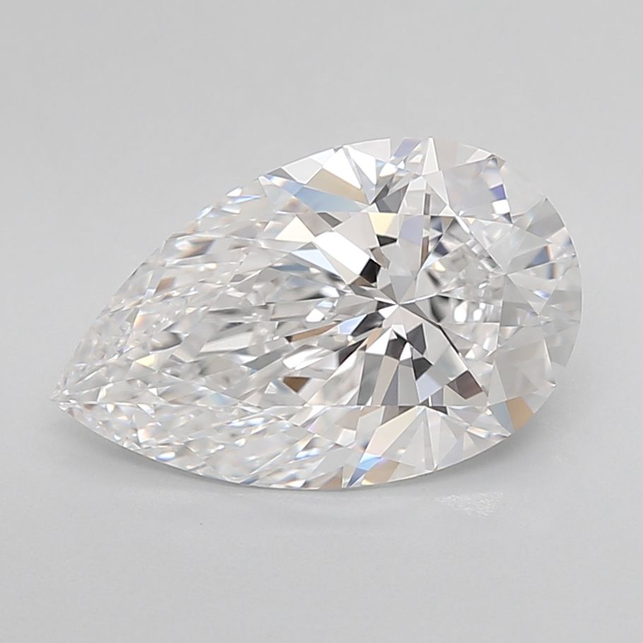 Pear Lab-Grown Diamond 3.07ct D IF