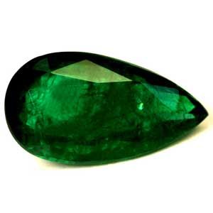 Pear Green Emerald 4.26ct loose gemstone