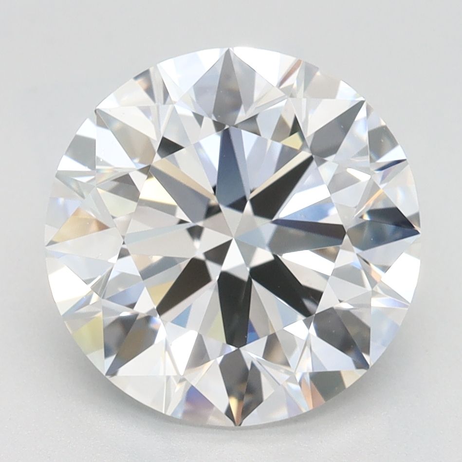 Round Lab-Grown Diamond 3.01ct D IF