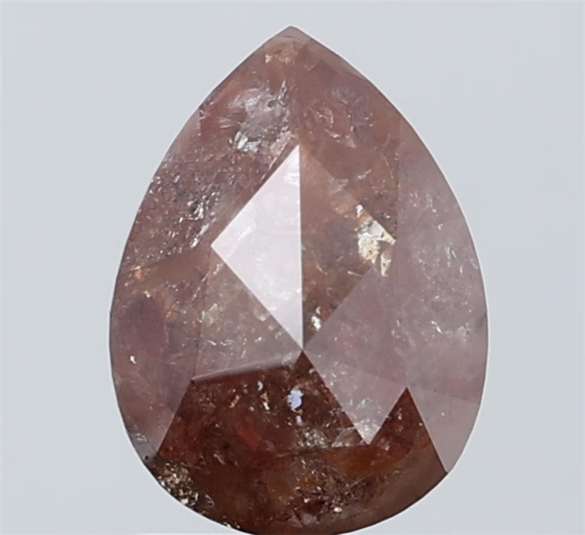 Pear Red Natural Diamond 2.12ct I3 loose diamond
