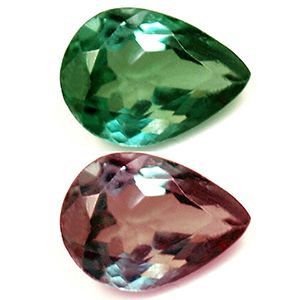 Pear Green Alexandrite 0.23ct loose gemstone