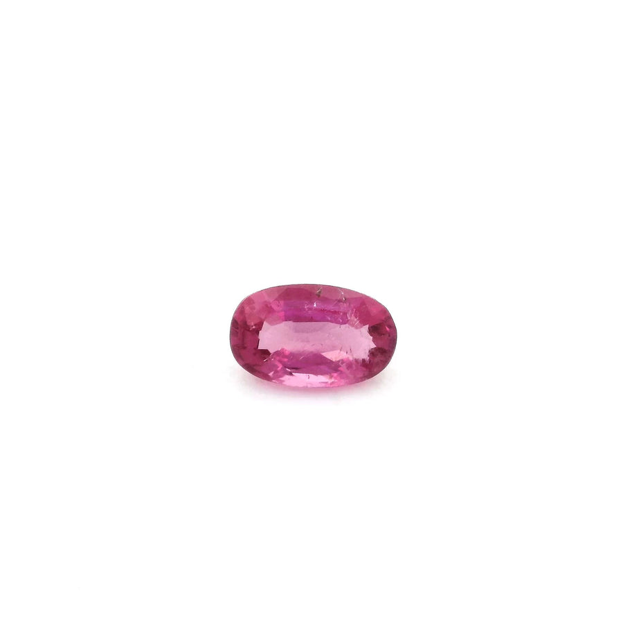 Oval Pink Tourmaline 0.82ct loose gemstone