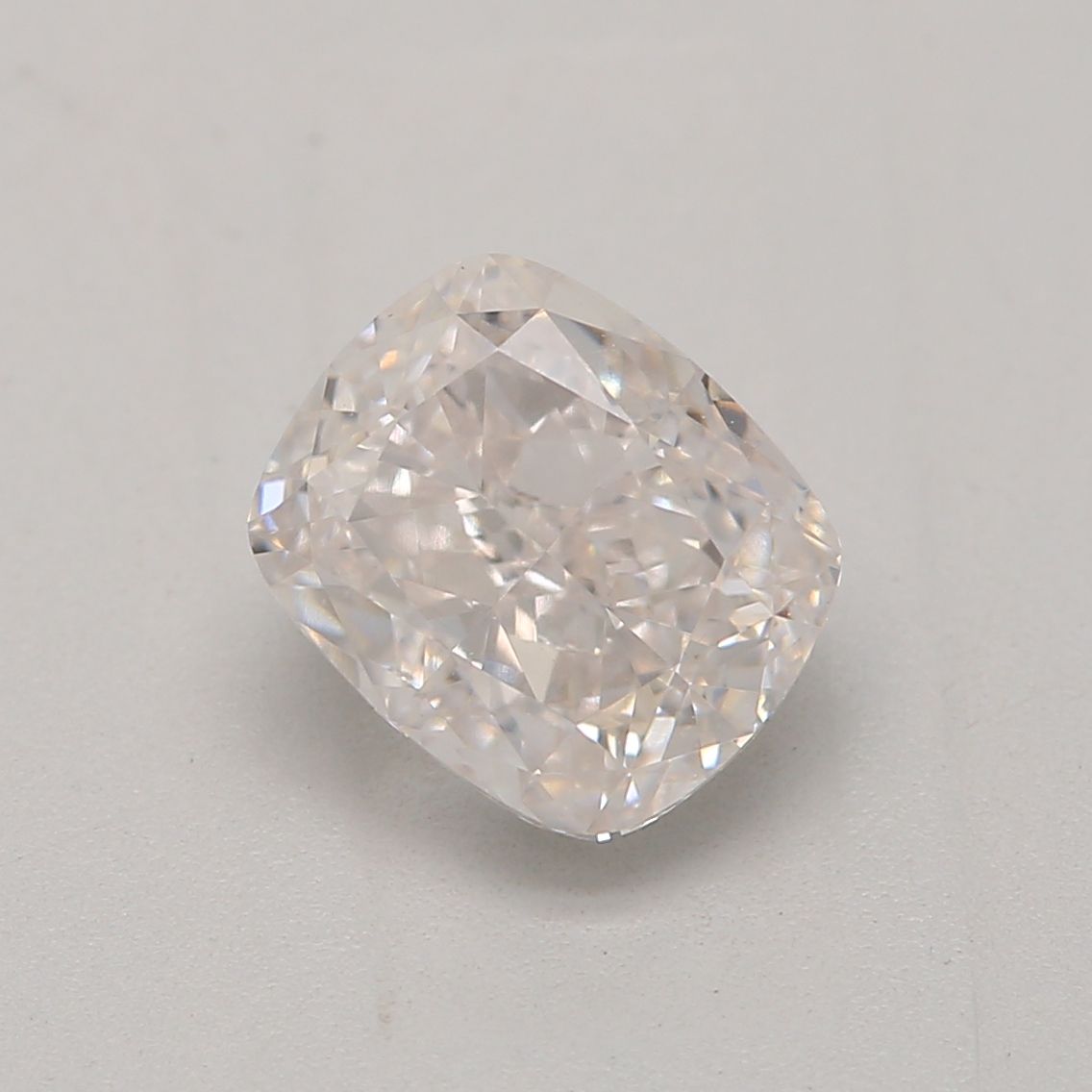 Cushion Faint Pink Natural Diamond 1ct VS1 loose diamond
