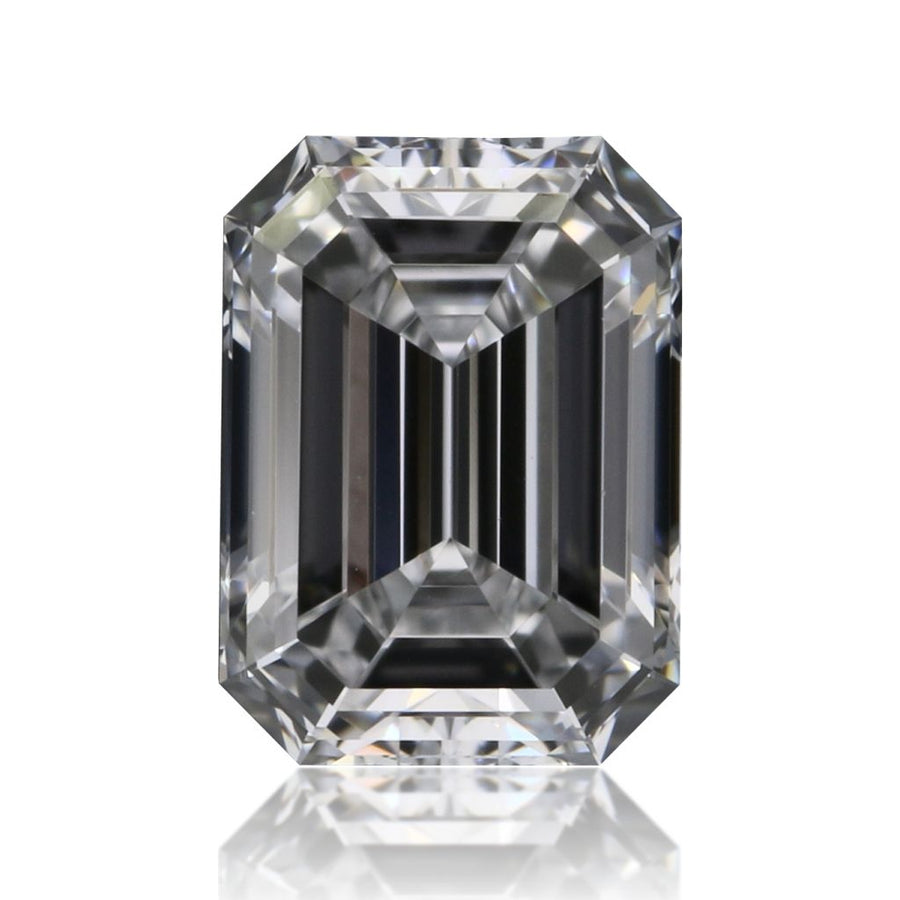 Emerald Natural Diamond 0.36ct D VVS2
