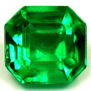 Emerald Green Emerald 0.66ct loose gemstone