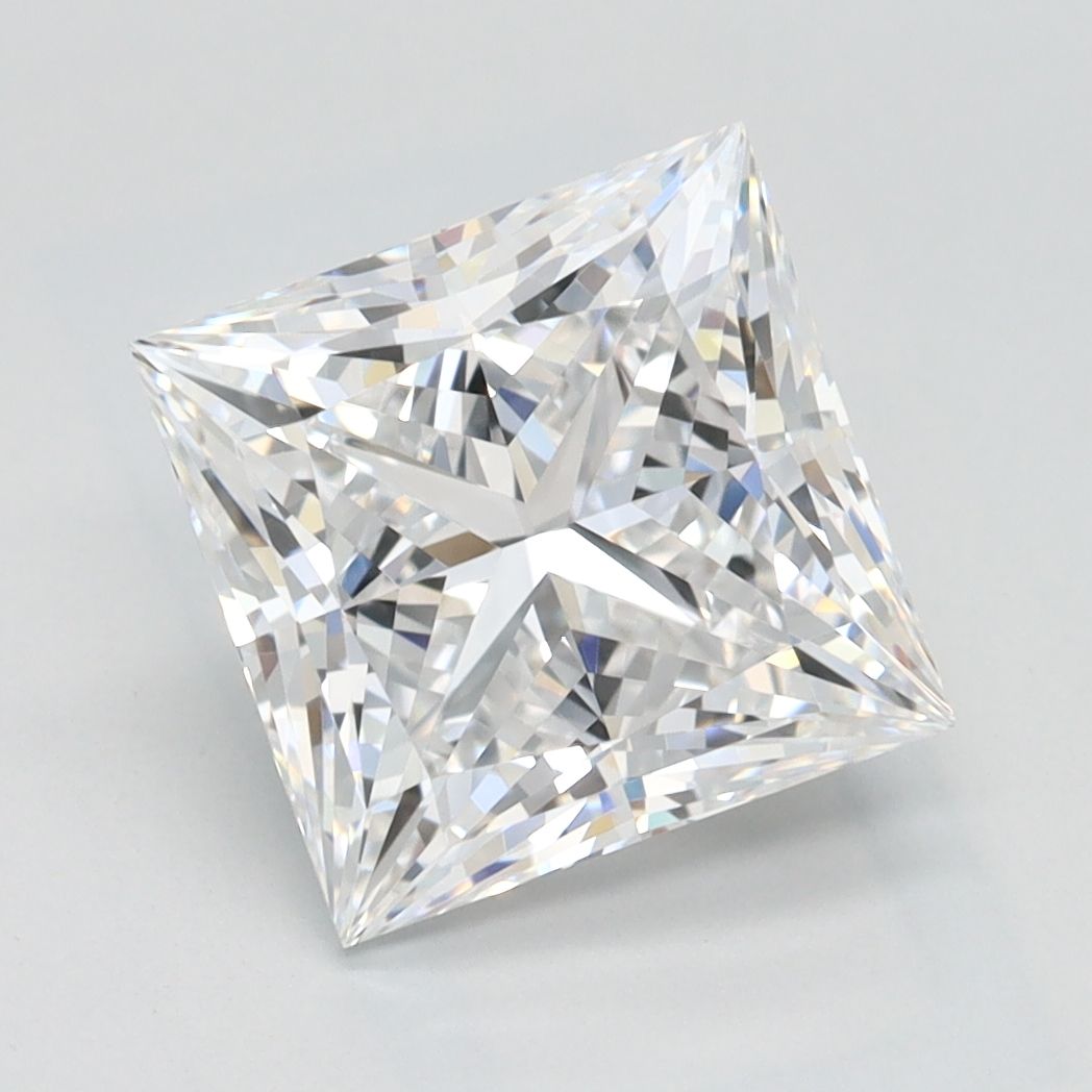 Princess Lab-Grown Diamond 2.56ct D VVS1