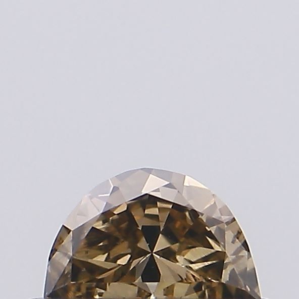 Half Moon Fancy Brown Natural Diamond 0.2ct VS1 loose diamond