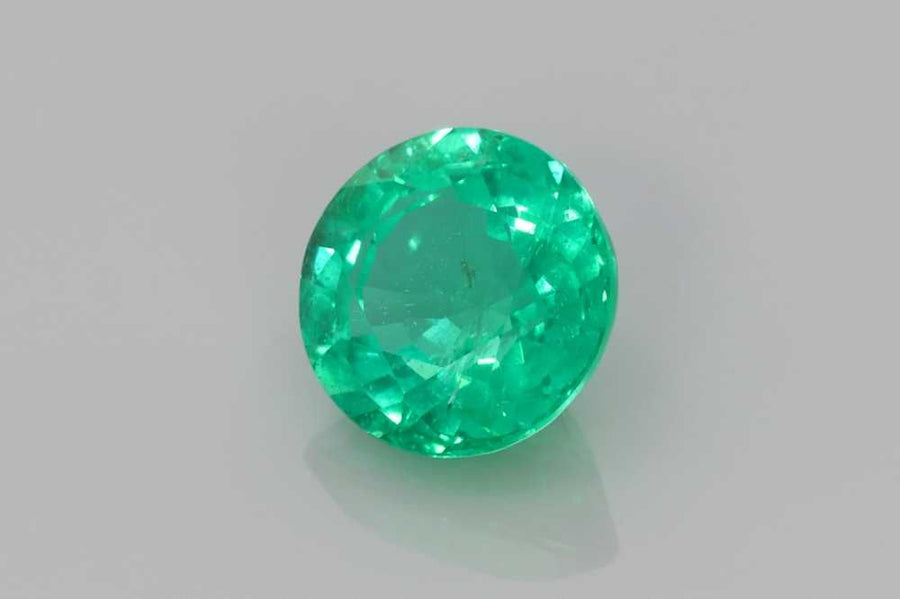Round Green Emerald 1.51ct loose gemstone