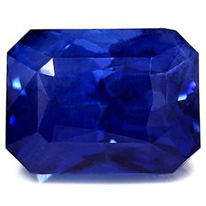 Emerald Blue Sapphire 3.15ct loose gemstone