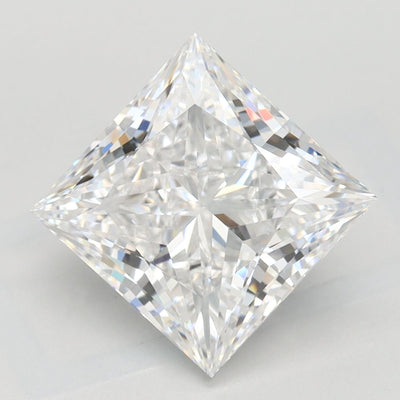 Princess Lab-Grown Diamond 3.15ct D IF
