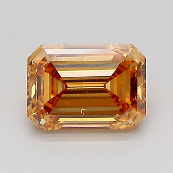 Emerald Fancy Light Yellowish Brown Lab-grown Diamond 1ct VS2 loose diamond