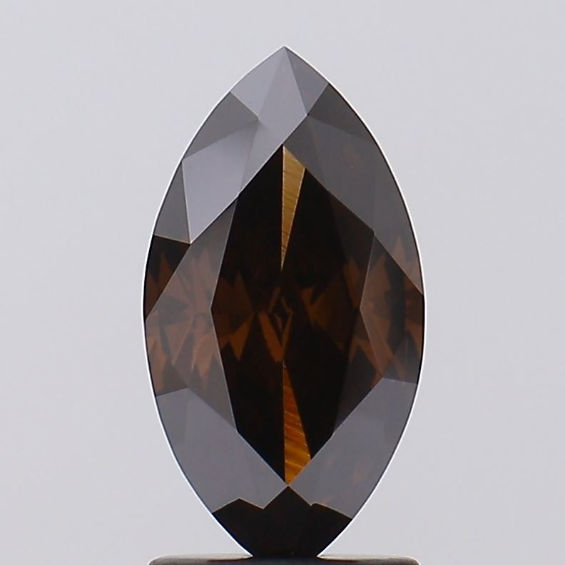 Marquise Fancy Deep Brown Lab-grown Diamond 1.82ct VS1 loose diamond