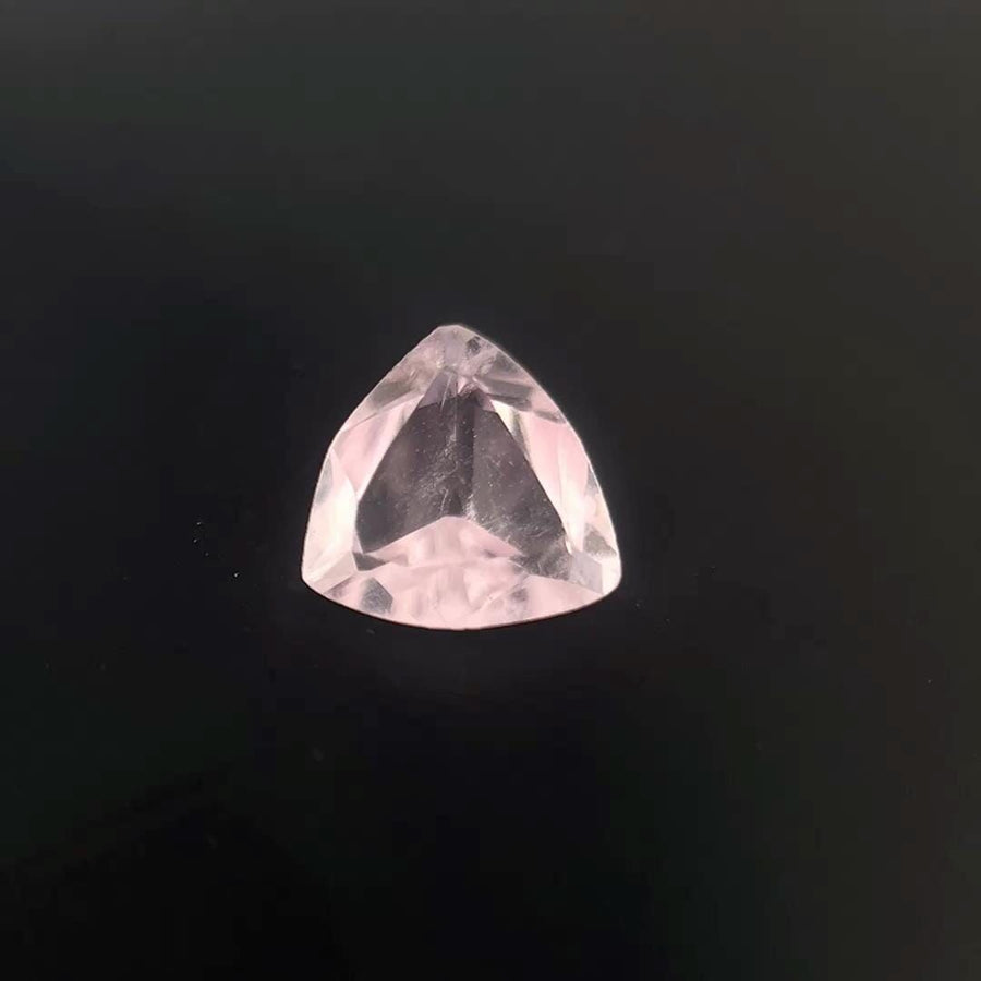 Trilliant Pink Morganite 0.91ct loose gemstone