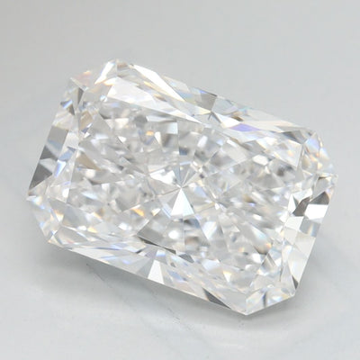Radiant Lab-Grown Diamond 2.79ct D IF