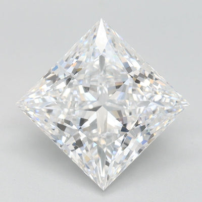 Princess Lab-Grown Diamond 3.35ct D FL