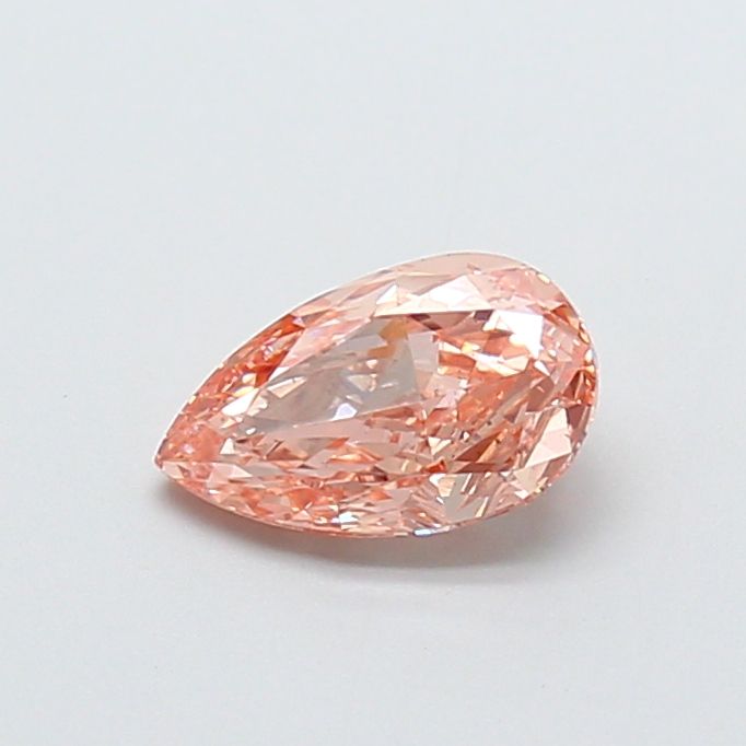 Pear Fancy Brownish Orange Lab-grown Diamond 1.09ct VS2 loose diamond