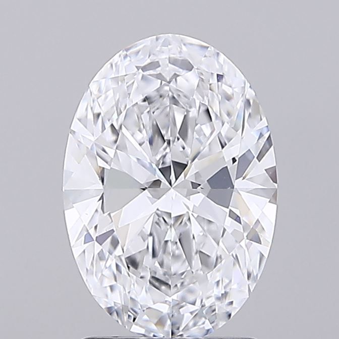 Oval Lab-Grown Diamond 1.69ct D IF