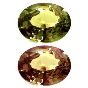 Oval Green Alexandrite 0.58ct loose gemstone