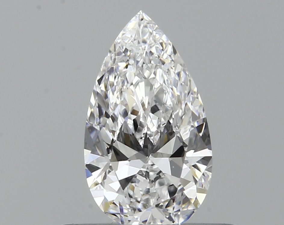 Pear Natural Diamond 0.37ct D VVS1